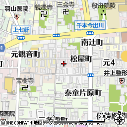 京都府京都市上京区玉屋町230周辺の地図