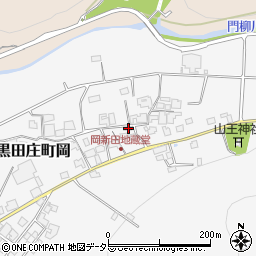 兵庫県西脇市黒田庄町岡126周辺の地図
