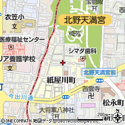 京都府京都市上京区観音寺門前町821-60周辺の地図