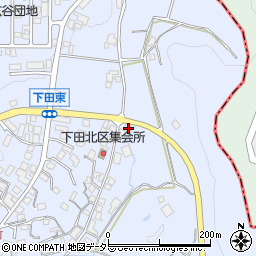 滋賀県湖南市下田578-1周辺の地図