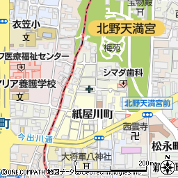 京都府京都市上京区観音寺門前町821-62周辺の地図