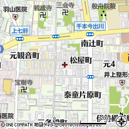 京都府京都市上京区玉屋町229周辺の地図