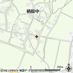 岡山県美作市楢原中299-2周辺の地図