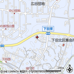 滋賀県湖南市下田1351周辺の地図