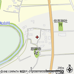 千葉県南房総市西原周辺の地図