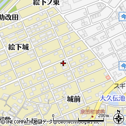 愛知県刈谷市泉田町城前24周辺の地図