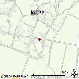 岡山県美作市楢原中300-2周辺の地図