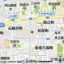 京都府京都市上京区玉屋町231周辺の地図