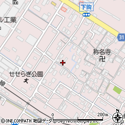 滋賀県栗東市下鈎558周辺の地図