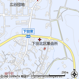 滋賀県湖南市下田557周辺の地図