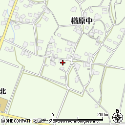 岡山県美作市楢原中315周辺の地図