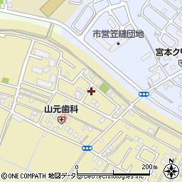 滋賀県草津市木川町1230-53周辺の地図