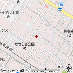 滋賀県栗東市下鈎707周辺の地図