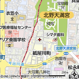 京都府京都市上京区観音寺門前町821-83周辺の地図