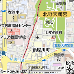 京都府京都市上京区観音寺門前町821-81周辺の地図