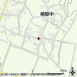 岡山県美作市楢原中315-5周辺の地図