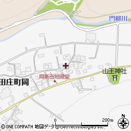 兵庫県西脇市黒田庄町岡101周辺の地図