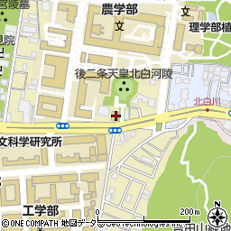 京都府京都市左京区北白川追分町4周辺の地図