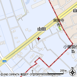 愛知県刈谷市一里山町山田77-2周辺の地図