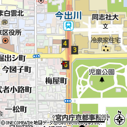 京都府京都市上京区今出川町333周辺の地図