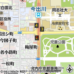 京都府京都市上京区今出川町336周辺の地図