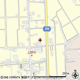 兵庫県西脇市野中町352周辺の地図