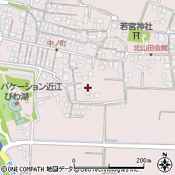 滋賀県草津市北山田町579-6周辺の地図