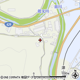 岡山県津山市福田1351周辺の地図