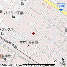 滋賀県栗東市下鈎1675周辺の地図