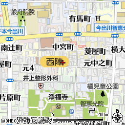 京都府京都市上京区今出川町460周辺の地図