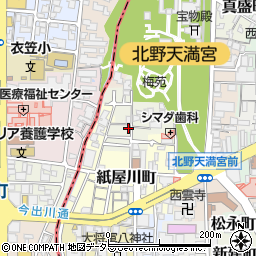 京都府京都市上京区観音寺門前町821-42周辺の地図