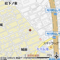 愛知県刈谷市泉田町城前31周辺の地図