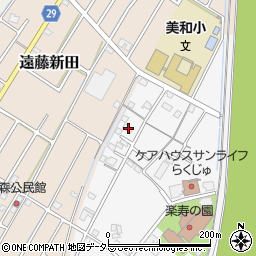 静岡県静岡市葵区与左衛門新田119-1周辺の地図