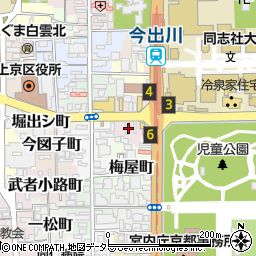 京都府京都市上京区今出川町324周辺の地図