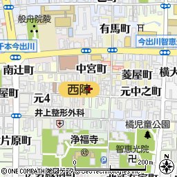 京都府京都市上京区今出川町458周辺の地図