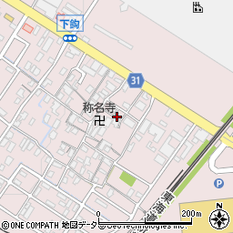 滋賀県栗東市下鈎371-2周辺の地図