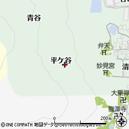 京都府亀岡市大井町南金岐平ケ谷周辺の地図