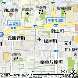 京都府京都市上京区玉屋町周辺の地図