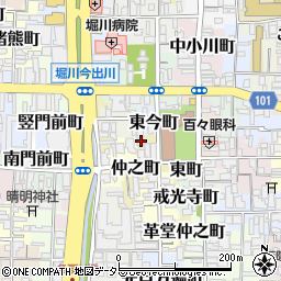 京都府京都市上京区仲之町463周辺の地図