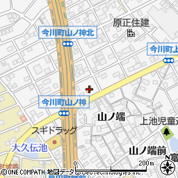 愛知県刈谷市今川町山ノ神158-1周辺の地図