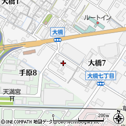 滋賀第一交通周辺の地図