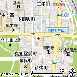 京都府京都市上京区米屋町周辺の地図