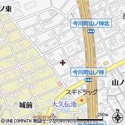 愛知県刈谷市今川町山ノ神134-3周辺の地図