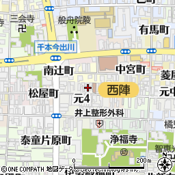 三幸会ケアサポートセンター千本今出川周辺の地図
