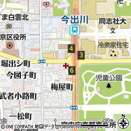 京都府京都市上京区今出川町330-3周辺の地図