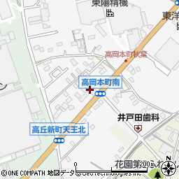 ハヤシ化成株式会社　豊田営業所周辺の地図