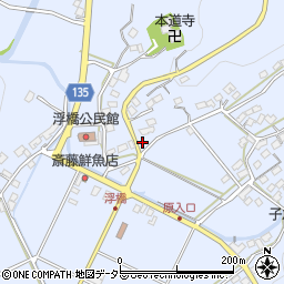 静岡県伊豆の国市浮橋455周辺の地図