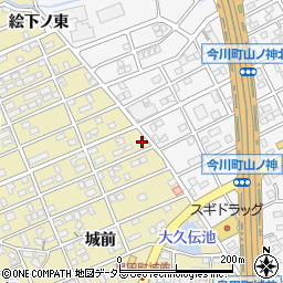 愛知県刈谷市泉田町城前33周辺の地図