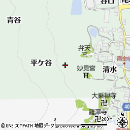 京都府亀岡市大井町南金岐周辺の地図