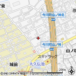 愛知県刈谷市今川町山ノ神134周辺の地図
